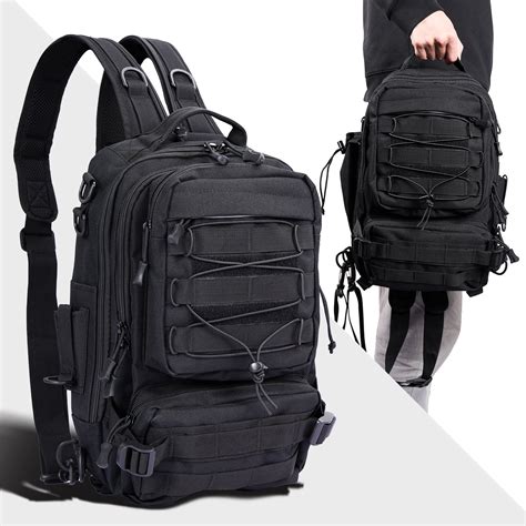 SUPER JOY Fishing Tackle Backpack Storage Bag, Outdoor Shoulder ...