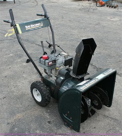 Mtd Yard Machine Snow Blower Manual