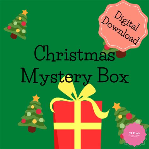 The Christmas Mystery Box ((Digital Download)) – ST Prints