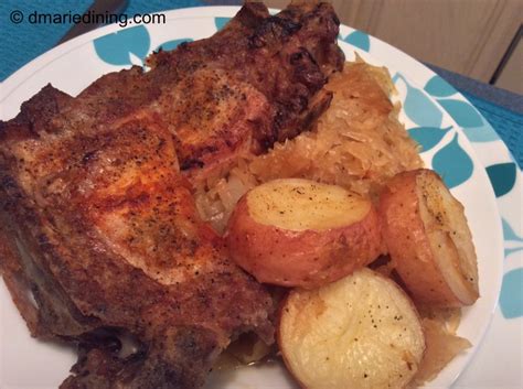 Country Style Ribs with Sauerkraut | dmarie-dining