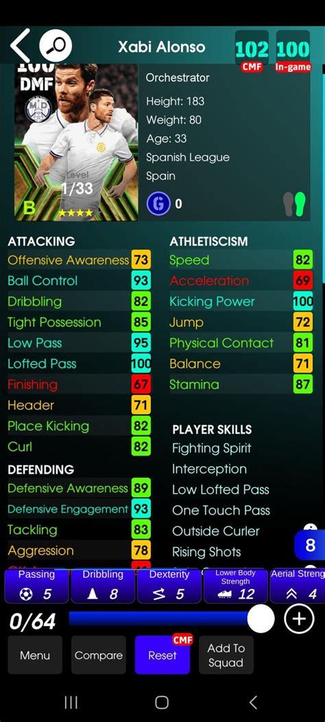 Xabi Alonso skills to add : r/pesmobile