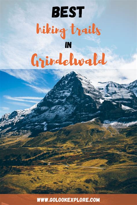 Best Hiking Trails in Grindelwald, Switzerland | Hiking trip, Grindelwald, Travel activities