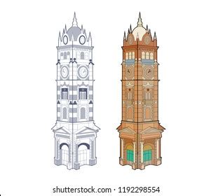 Illustration Faisalabad Pakistan Clock Tower Stock Vector (Royalty Free) 1192298554 | Shutterstock