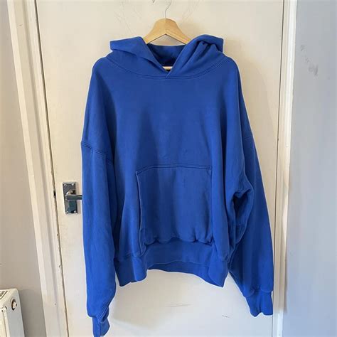 Yeezy GAP Hoodie. XL. Blue. New without tags. 10/10... - Depop