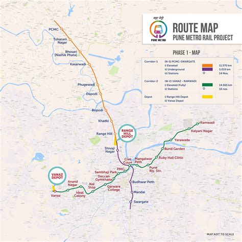 Pune Metro Map