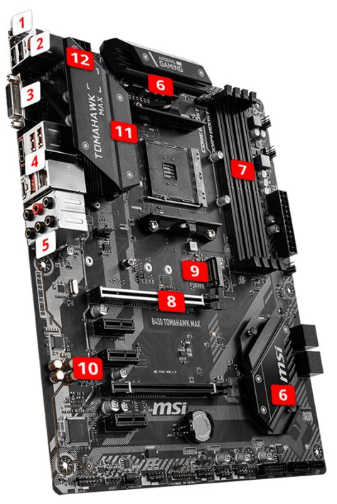 MSI B450 TOMAHAWK MAX MOTHERBOARDS | www.ABVision.net