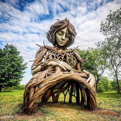 “UMI” Sculpture by Daniel Popper in Lisle, Illinois | STREET ART UTOPIA