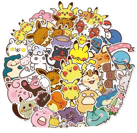 Pokemon Stickers Pack