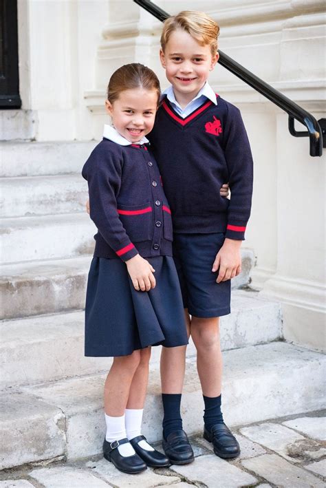 Smiles as Princess Charlotte starts school - BBC News