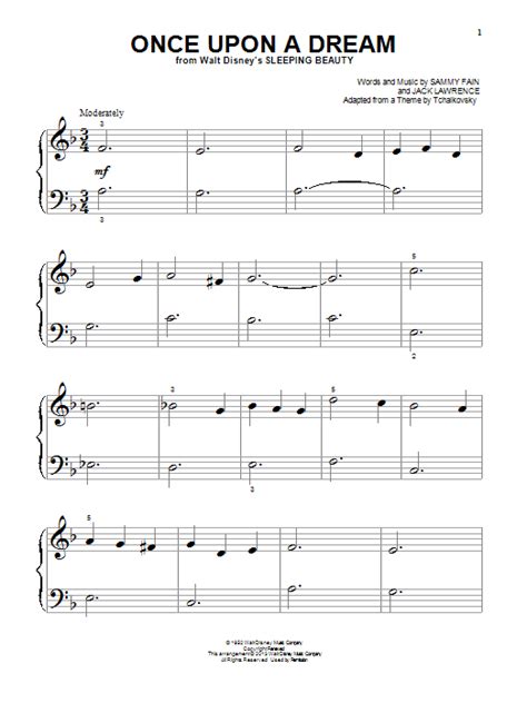 Once Upon A Dream | Sheet Music Direct