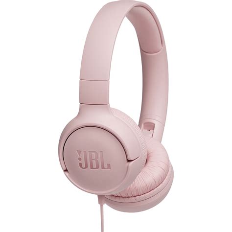 JBL TUNE 500 Wired On-Ear Headphones (Pink) JBLT500PIKAM B&H