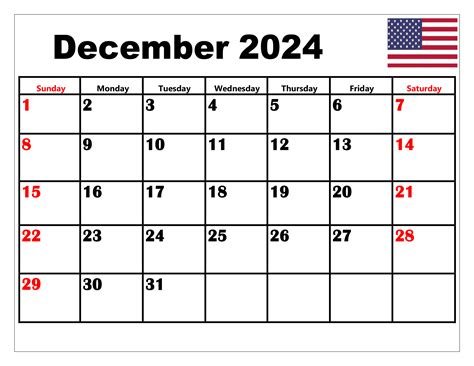 December 2024 Calendar With Holidays - 2024 Calendar Excel