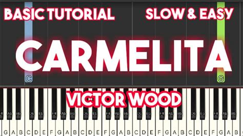 Carmelita - Victor Wood | Easy Piano - YouTube