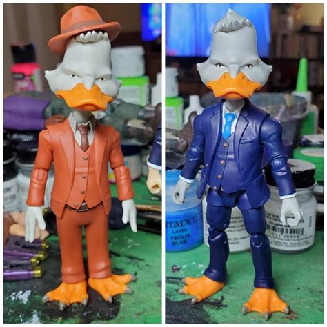 Customized Howard the Duck : r/MarvelLegends