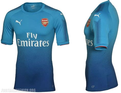 Arsenal FC 2017/18 PUMA Away Kit - FOOTBALL FASHION