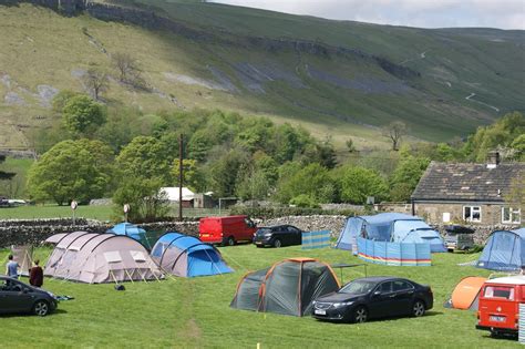 Kettlewell Camping, Kettlewell, Skipton, North Yorkshire. England. UK. Yorkshire Dales. Campsite ...