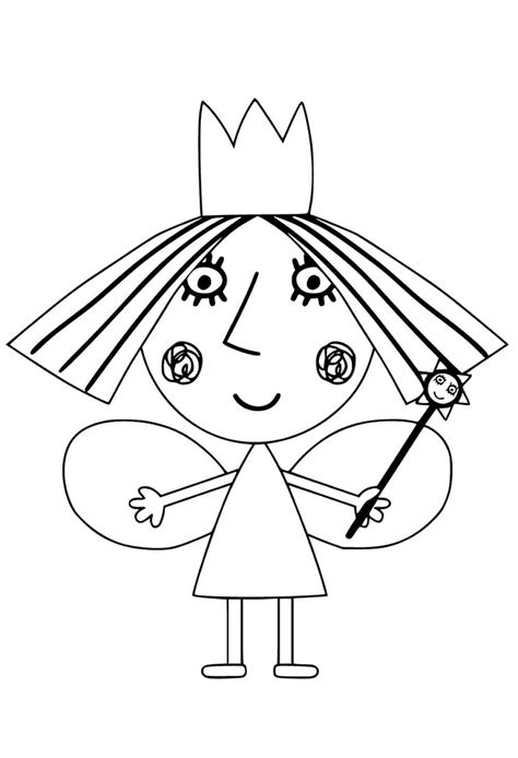 Ben and Holly coloring pages - Printable coloring pages