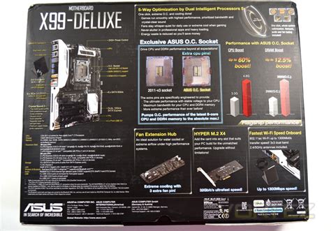 ASUS X99 Deluxe Review - Packaging And Accessories