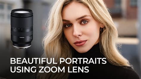 Tamron 17-70mm: Great Portraits w/ a Zoom Lens in 2021 | Zoom lens, Tamron, Portrait