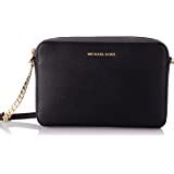 Michael Kors Fulton Small Cross-body Bag in Black Leather: Handbags ...