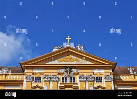 Famous benedictine Abbey of Mlk, Austria Stock Photo - Alamy