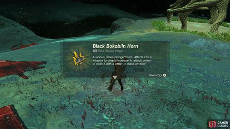 Black Bokoblin Horn - The Legend of Zelda: Tears of the Kingdom ...