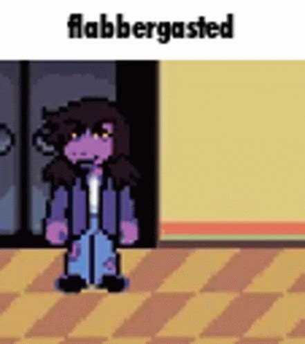 Deltarune Susie GIF - Deltarune Susie Flabbergasted - Discover & Share GIFs