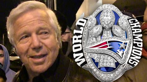 Robert Kraft's Super Bowl Ring Sells for More Than $1 Mil for Charity!