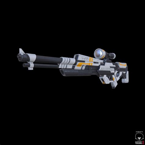 Sci-Fi Rifle 3D Model $79 - .3ds .fbx .max .obj - Free3D