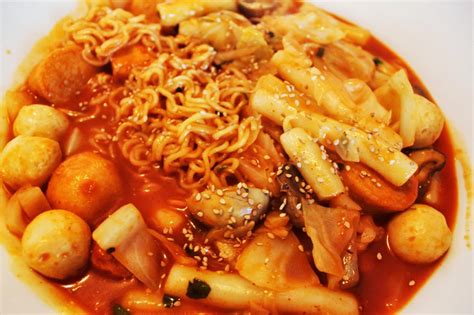 Tteokbokki with ramyeon noodle - Ms.J's Green Table