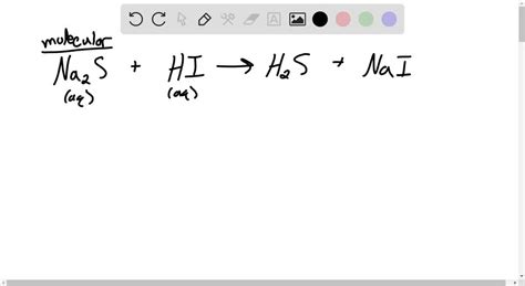 SOLVED: Write a net ionic equation for the reaction that occurs when ...