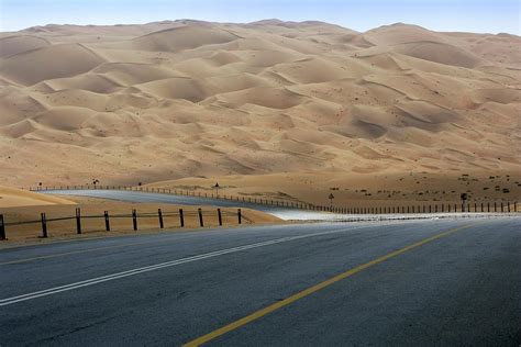 Sand Dunes At The Empty Quarter Desert Photograph by David Santiago ...