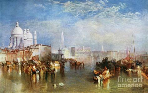 Venice, 1840, 1912.artist Jmw Turner Drawing by Print Collector - Fine ...