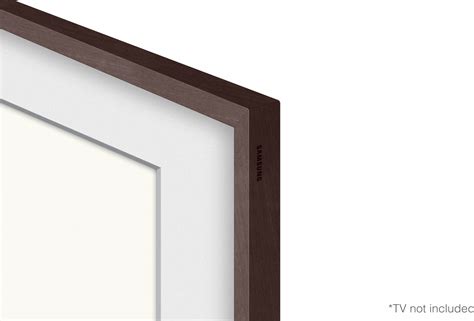 Customisable Modern Brown Bezel for The Frame 65" TV