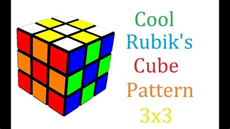 Rubik's Cube Patterns