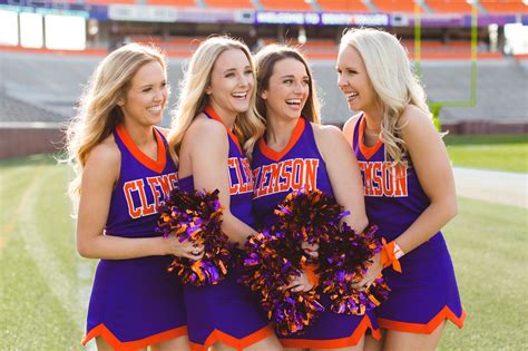 Dawson Powers Photography | Clemson Cheer Senior Photos