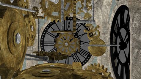 Clock Tower Interior - Textures Complete - MarcZirin.com - 3D ...