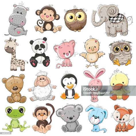 Discover the Most Adorable cute animal cartoon Characters