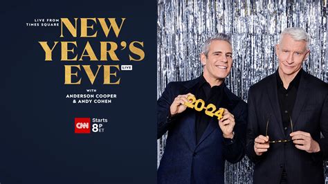 CNN New Year's Eve 2024: Andy Cohen, Anderson Cooper drink!