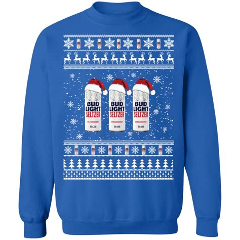 Bud Light Seltzer Ugly Christmas sweater - Rockatee