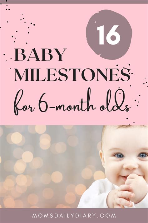 16 Baby Milestones for 6-month-olds | 6 month baby development, Baby month by month, Baby milestones