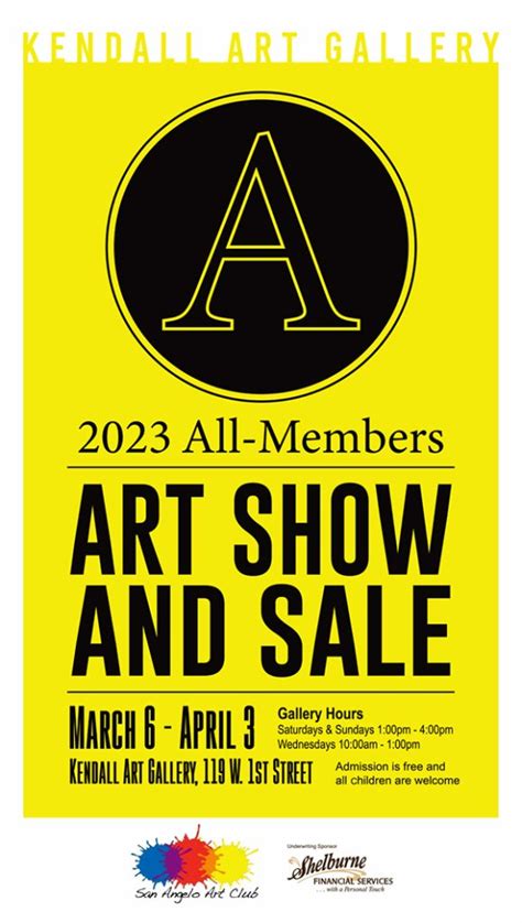 2023 All-Members Art Show & Sale - Discover San Angelo