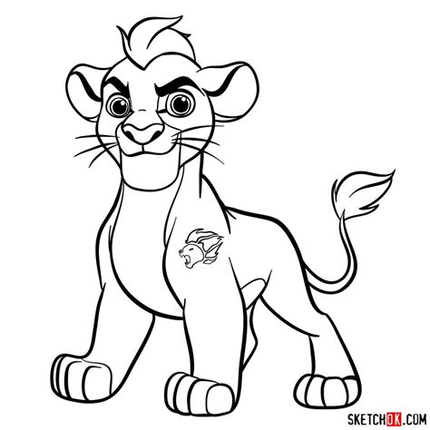 Lion King Cartoon Drawing