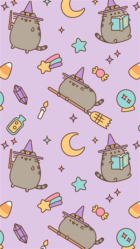 Pusheen Halloween Wallpapers - Wallpaper Cave