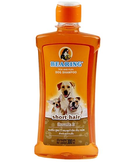 Bearing Tick & Flea Dog Shampoo Short Hair 300ml | Poshaprani.com