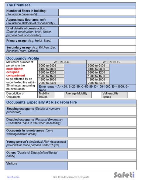 Fire Risk Assessment Template | Free Download + Training