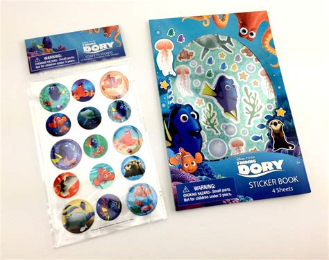 Dan the Pixar Fan: Finding Dory: Sticker Sets