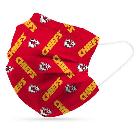 Logo Men's Kansas City Chiefs Face Masks 6-Pack | Academy