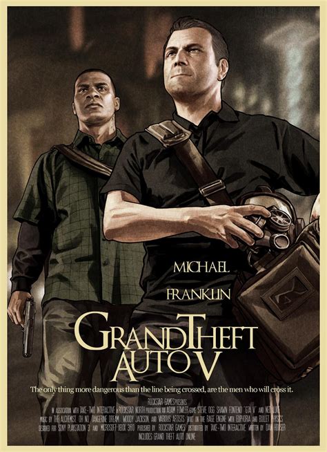 Awesome Fan-Made GTA V Movie Posters - XboxAchievements.com