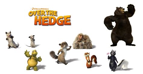 Over The Hedge characters by the-acorn-bunch on DeviantArt